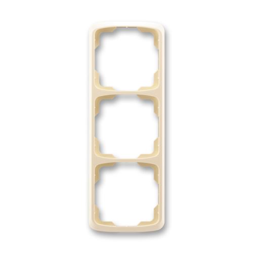 Rámeček trojnásobný svislý, slonová kost, ABB Tango 3901A-B31 C