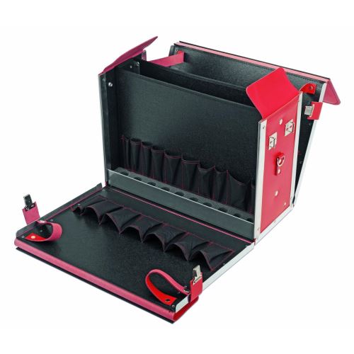 CIMCO 170078  Kožený kufr VDE červený 380x480x220 mm