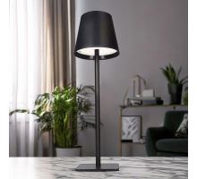 Solight LED nabíjecí lampička Lucca, 120lm, změna CCT, stmívání, černá (3)