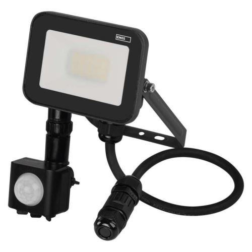 LED reflektor INOVO s pohybovým čidlem, 10W neutrální bílá