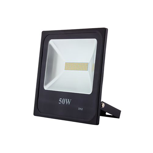 LED reflektor Slim SMD  50W černý, 3500K, 4500lm