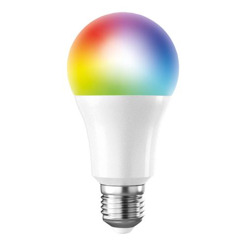 Solight LED SMART WIFI žiarovka, klasický tvar, 10W, E27, RGB, 270 °, 900lm