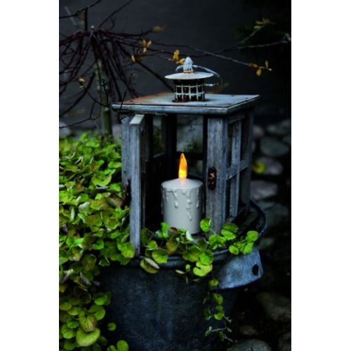 Hřbitovní svíčka s soumrakovým čidlem 66-20 2xLR14