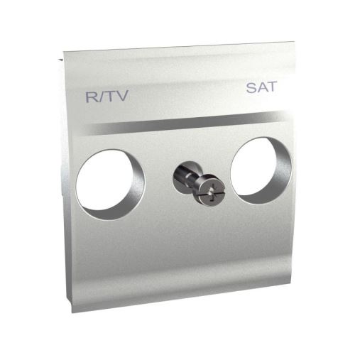 Top kryt zásuvka TV/R+SAT Aluminium