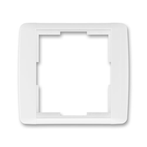 Rámček jednonásobnou, biela / biela, ABB, Element, Time 3901-A00110 03
