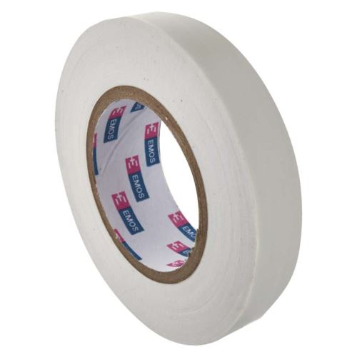 Izolační páska PVC 15mm / 10m bílá