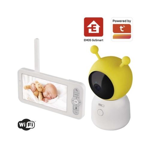 GoSmart Otočná detská pestúnka IP-500 GUARD s monitorom a Wi-Fi