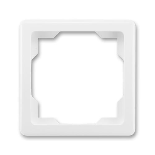 Rámeček jednonásobný, jasně bílá, ABB Swing 3901G-A00010 B1