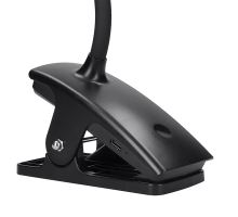 Solight LED stolní nabíjecí lampička, 2W, 210lm, 3CCT, černá, clip (7)