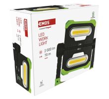 COB LED nabíjecí pracovní reflektor P4536, 2000 lm, 8000 mAh (14)