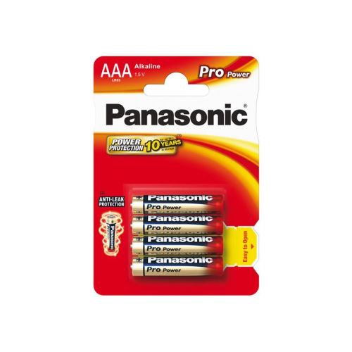 Batérie AAA (R03) alkalická PANASONIC Pre Power 4BP