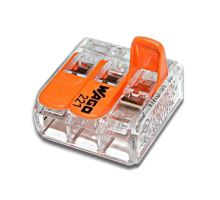 Svorka Wago 221-413 3x0,2-4mm2 s páčkou