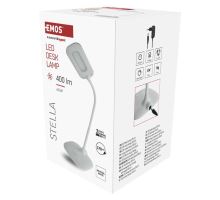 LED stolní lampa STELLA, bílá (3)
