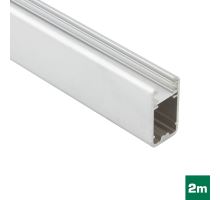 AL profil FKU18 J pro LED, bez plexi, 2m, surový AL profil FKU18 J pro LED, bez plexi, 2m, surový