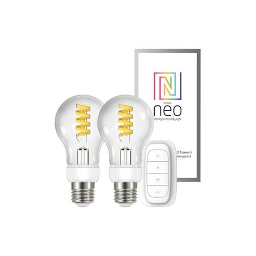 Smart sada LED žárovek E27 5W bílá IMMAX NEO 07089BD ZigBee Tuya