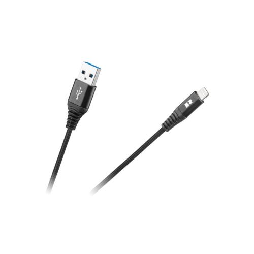 Kabel REBEL RB-6002-100-B USB/Lightning 1m
