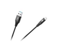 Kábel REBEL RB-6002-100-B USB/Lightning 1m Kábel REBEL RB-6002-100-B USB/Lightning 1m