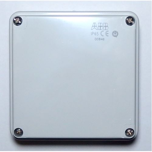 ABB Luca 00846 krabice bez priechodiek IP65 100x100x50