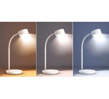 Solight LED stolná lampička, 4,5 W, 300lm, 3CCT, biela, podstavec (3)