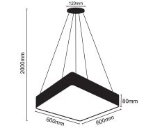 LED svítidlo 65W / 4000K - LCL7221-H (6)