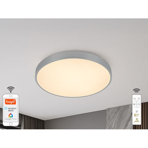 LED svítidlo OPAL + dálkový ovladač + Wifi 48W - LC902AS/SI