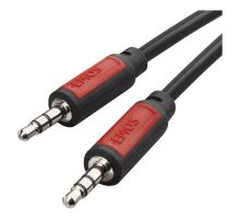 JACK kábel 3,5mm stereo, vidlica - 3,5mm vidlica 1,5m