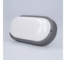 Solight LED venkovní osvětlení oválné, 13W, 910lm, 4000K, IP54, 21cm, šedá barva (6)