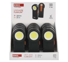 COB LED svítilna  plastová, 3× AAA (1)