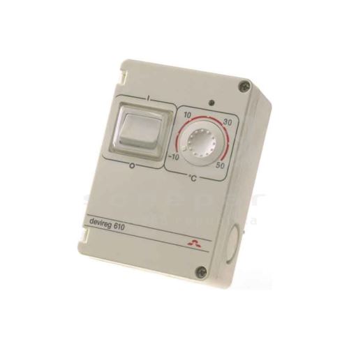 Termostat DEVIreg TM 610 s kabelovým snímačem, krytí IP44