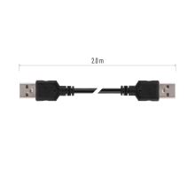 USB kábel 2.0 A vidlica - A vidlica 2m (6)
