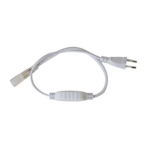 Flexo šnúra PVC pre LED pásik 5050, 230V, 0.5m