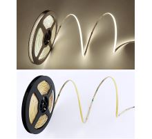Solight LED COB světelný pás 5m, 10W/m, 1000lm/m, CRi90, IP44, neutrální bílá (1)