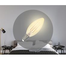 LED žiarovka / filament 6W - C35 / E14 / 2000K - ZLF713DV (1)