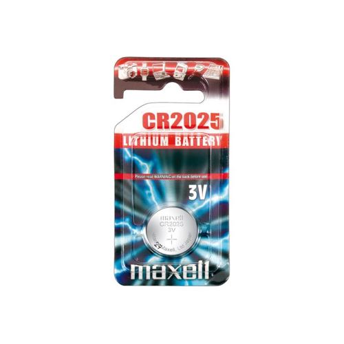 Baterie CR2025 MAXELL lithiová 1ks / blistr