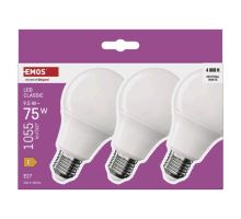 LED žárovka Classic A60 / E27 / 9,5 W (75 W) / 1055 lm / neutrální bílá (7)