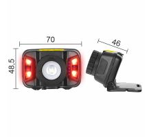 LED nabíjacia čelovka - LH04R (2)