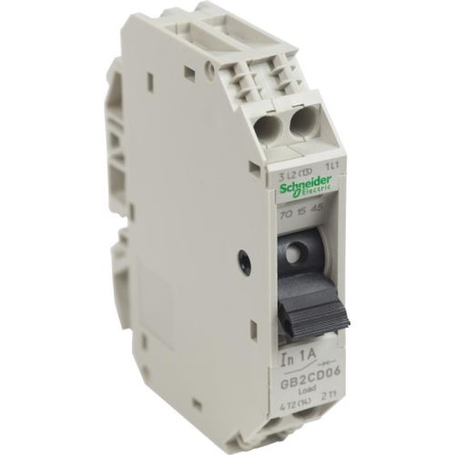 Jistič 1p+N  1,0A GB2CD06 Schneider