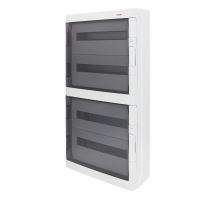 Rozvodnice AcquaPLUS 39072 IP65, 72mod. (4x18), na omítku, průhl. dveře, 879x430x160mm Rozvodnice AcquaPLUS 39072 IP65, 72mod. (4x18), na omítku, průhl. dveře, 879x430x160mm