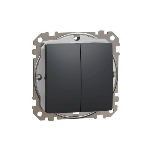Sedna Design spínač 5 sériový IP44 antracit
