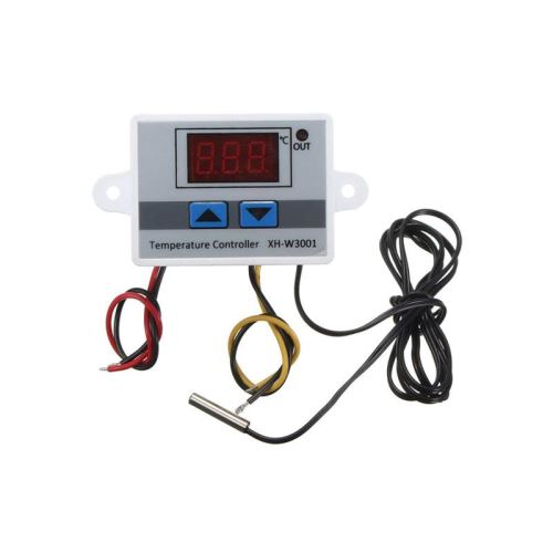 Digitálny termostat XH-W3001, -50 až +110 ° C, napájanie 12V