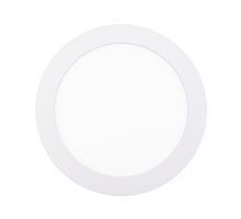 Solight LED mini panel CCT, prisadený, 12W, 900lm, 3000K, 4000K, 6000K, okrúhly (1)