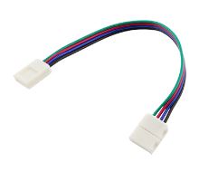 Spojka káblová pre LED pásky 10mm RGB, 4p, 15cm Spojka káblová pre LED pásky 10mm RGB, 4p, 15cm