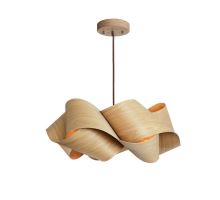 Závesný luster z masívneho dreva E27/620 - WRE101 (1)