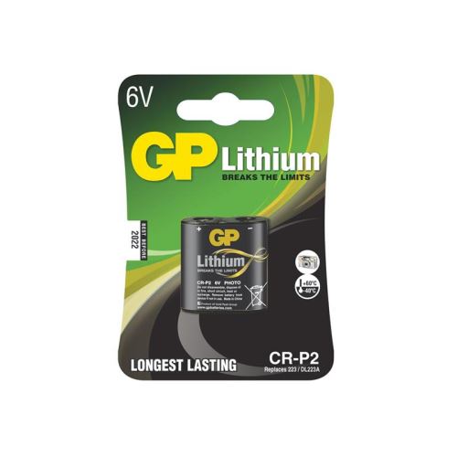 Batéria CR-P2 GP lítiová (foto)