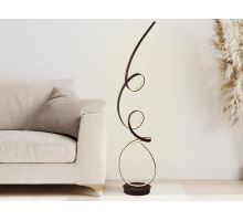 LED designová stojací lampa 80W - JF2301/BR (5)