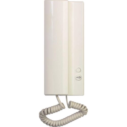 4FP 211 01.201 telefon domácí ELEGANT s bzučákem s 1 tl. na EZ (bílý)