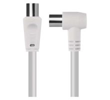 Anténní koaxiální kabel stíněný 2,5m – úhlová vidlice (5)