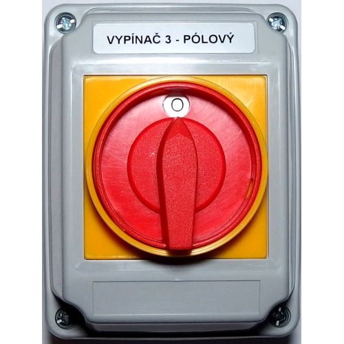Spínač LK32R-2.8211 OB2ZC (0-1) IP65
