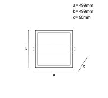 LED stropné svietidlo s diaľkovým ovládačom 60W - J3361/BR (5)