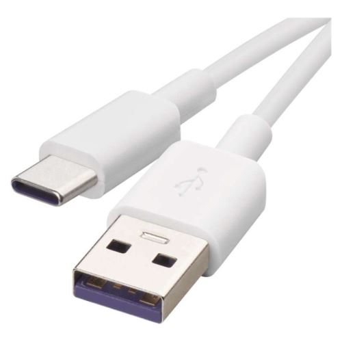 USB kabel 2.0 A/M - C/M 1,5m, bílá